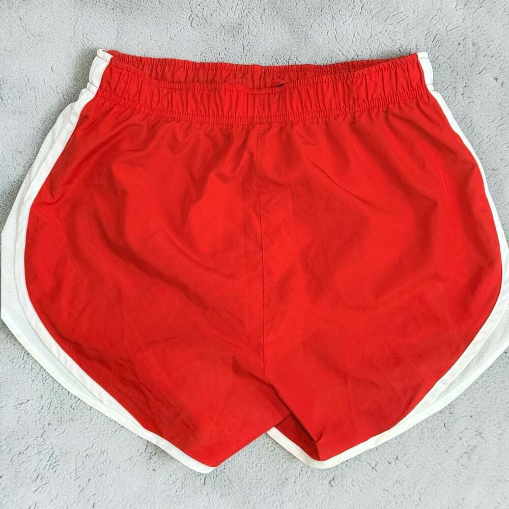 Nike Dri-FIT Tempo Running Shorts Red White Size S - Picture 3 of 6